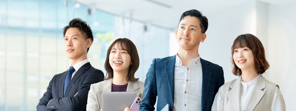 補助金に採択されて喜んでいるお客様のイメージ
