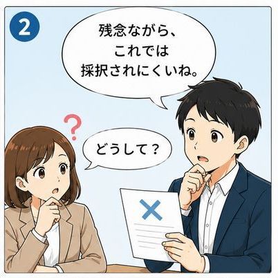 男「残念ながら、これでは補助金に採択されにくいね」 女「どうして？」
